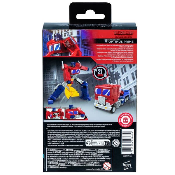 Transformers Studio Series Deluxe Class Devastation Optimus Prime