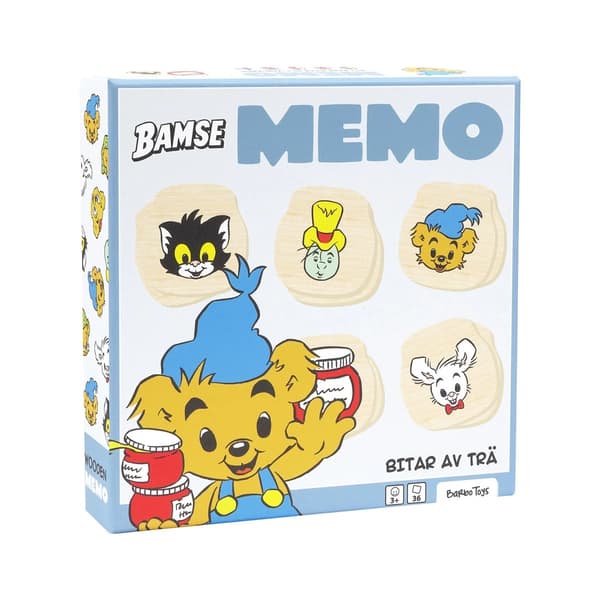 Bamse Memo i træ