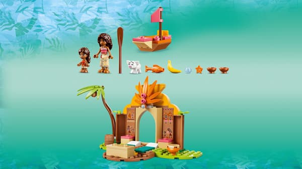 LEGO® Disney Landsbyhus & båd 43282