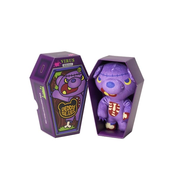 Deddy Bears Coffin S5 15cm Virus