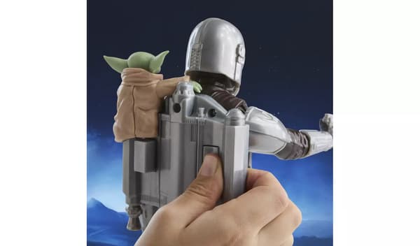 Star Wars Mandalorian & Grogu Äänellä varustettu hahmo