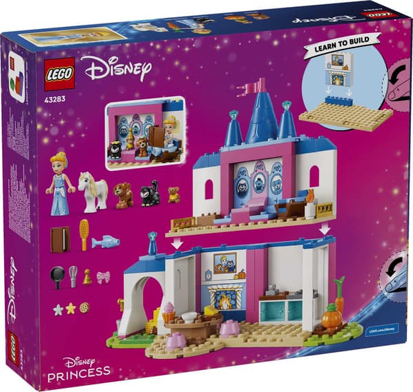LEGO® Disney Askungens slott och djurvänner 43283