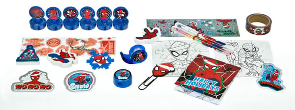 Spiderman Adventskalender Skriveartikler