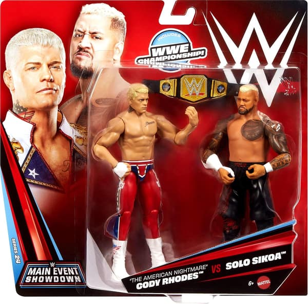 WWE Main Event Showdown 2-pack Cody Rhodes vs Solo Sikoa