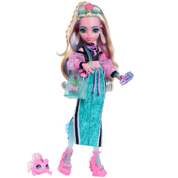 Monster High Docka Lagoona Blue med tilbehør