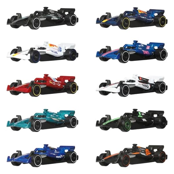 Hot Wheels F1 2025 1:64 10-Pack