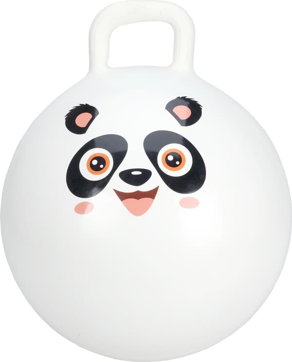 Hyppypallo kahvalla Animal Panda