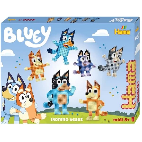 Hama Midi Gift Box Bluey 4000st