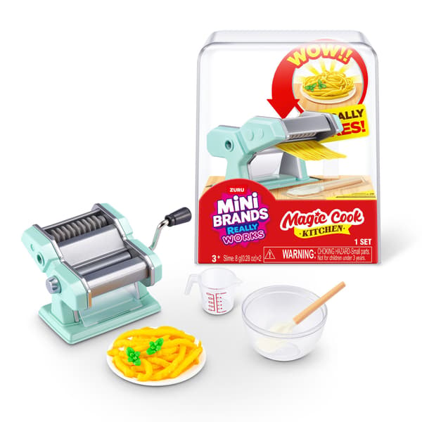 Mini Brands Magic Cook Kitchen Turkis pastamaskine