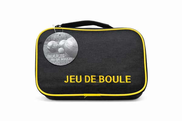 Boules-sæt i taske