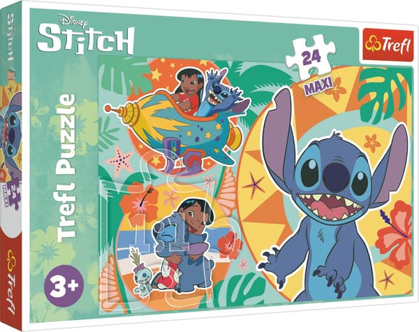 Trefl Disney Stitch Maxi Pussel 24 bitar 14365
