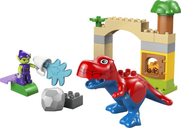 LEGO® Marvel Spidey-Rex vs. Vihreä Menninkäinen 10463