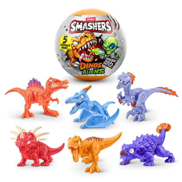 Zuru Smashers Dinos vs Aliens