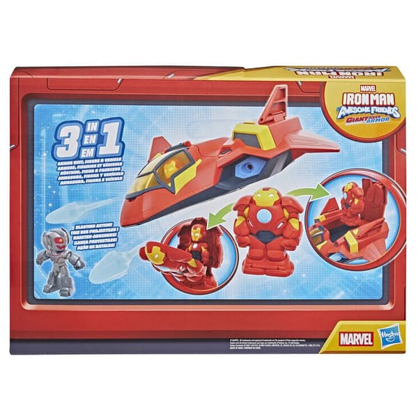 Iron Man Awsome Friends Giant-sized Armor Jet
