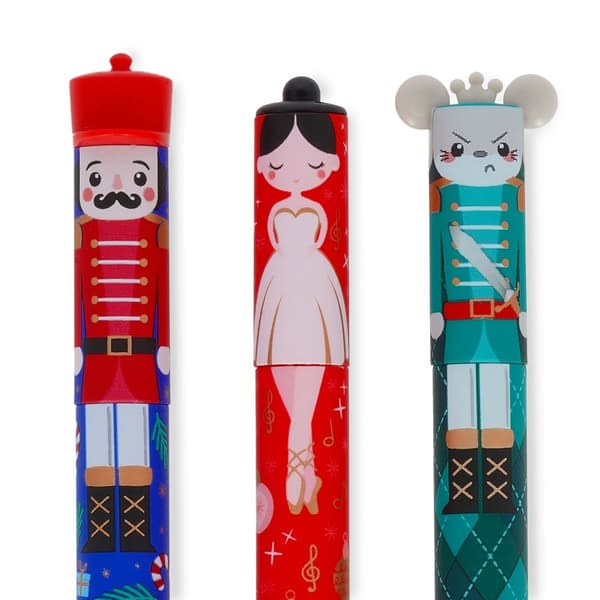 Legami Gelpenna med utsuddbart bläck 3-pack Christmas Edition
