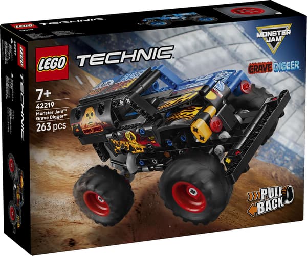 LEGO® Technic Monster JamTM Grave DiggerTM ild og is 42219