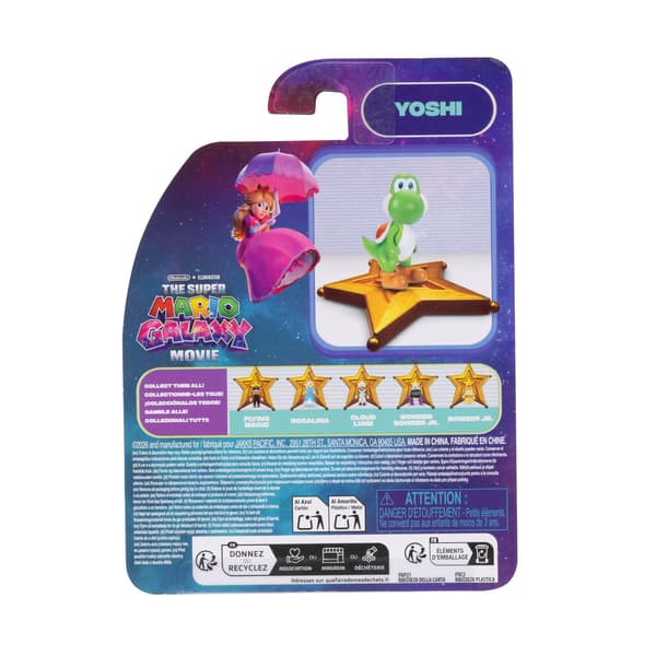 Mario Galaxy Movie Figur 4cm W2 Yoshi