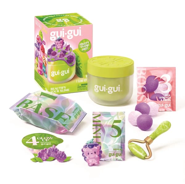 Gui Gui Slime Fruity Glow 1-pack Clear