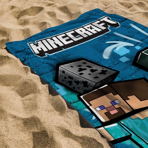 Minecraft Handduk 70x140cm 22438