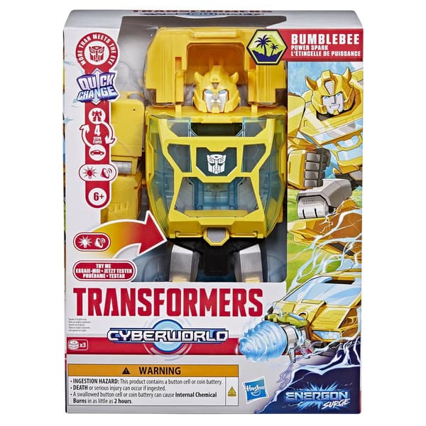 Transformers Cyberworld Power Spark Bumblebee