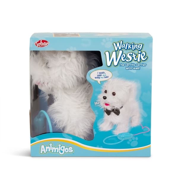 Animigos Westie Terrier Hund med lyd