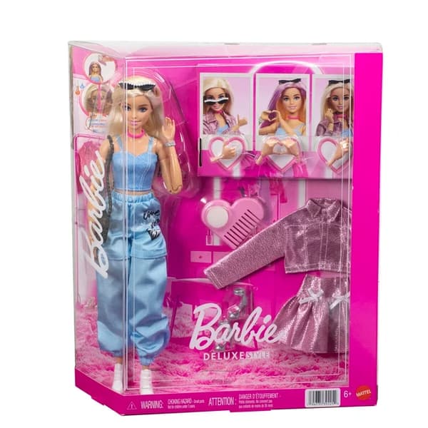 Barbie Deluxe Style Fashion Build Up