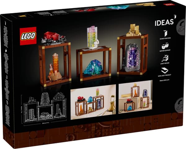 LEGO® Ideas Mineraalikokoelma 21362