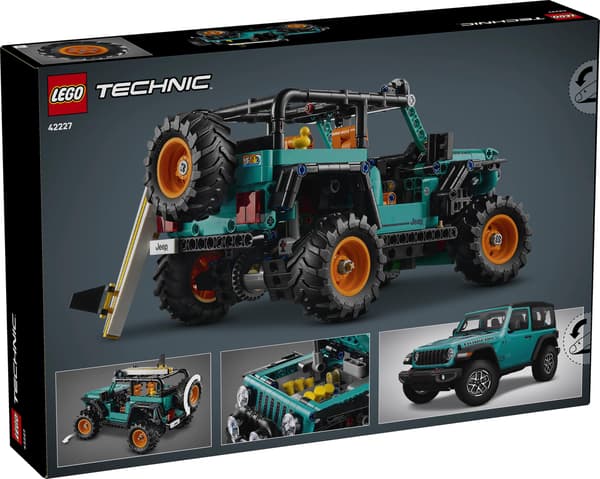 LEGO® Technic Jeep® Wrangler Rubicon SUV 42227