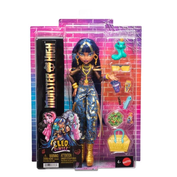 Monster High Docka Cleo De Nile med tillbehör