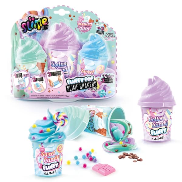 So Slime Fluffy Pop Slime Shakers 3-Pack