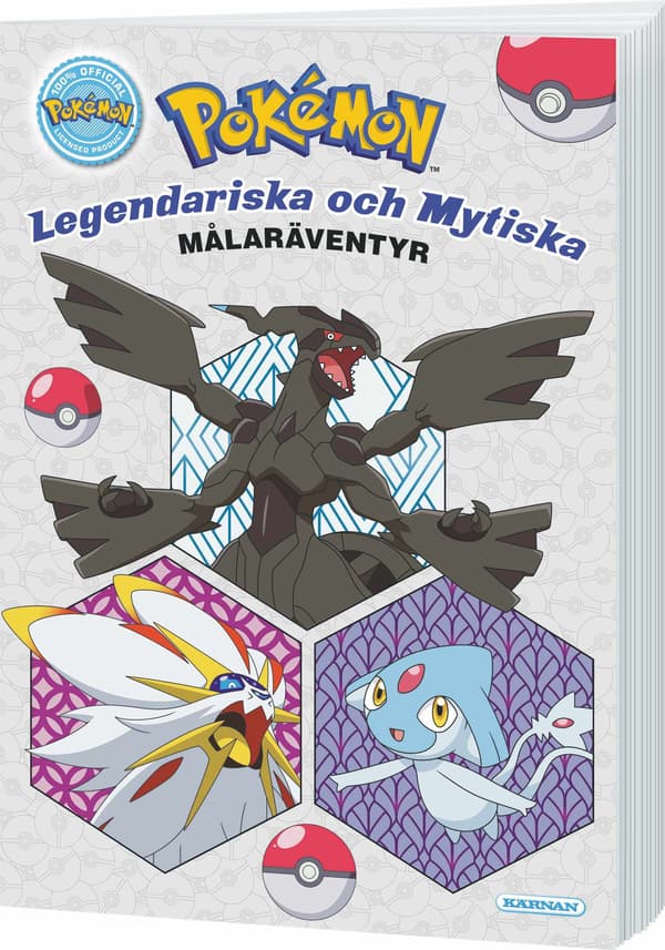 Pokemon Målarbok Målaräventyr