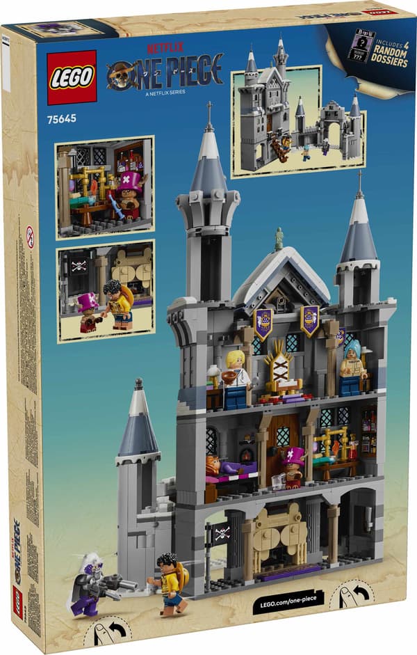 LEGO® One Piece Kamp ved Drum-slottet 75645