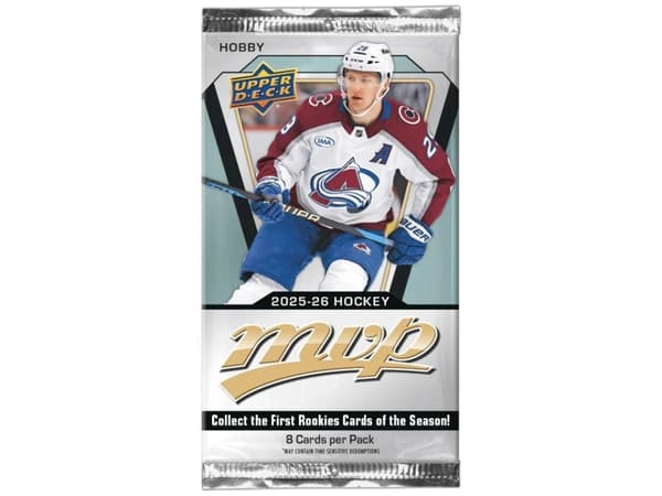 Upper Deck mvp NHL 2025-26 Hobby Hel Box 20 paket