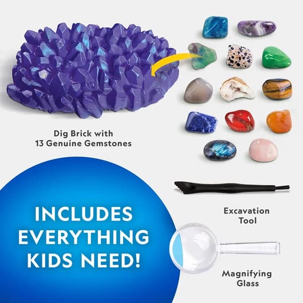 National Geographic Jumbo Gemstone Dig Kit
