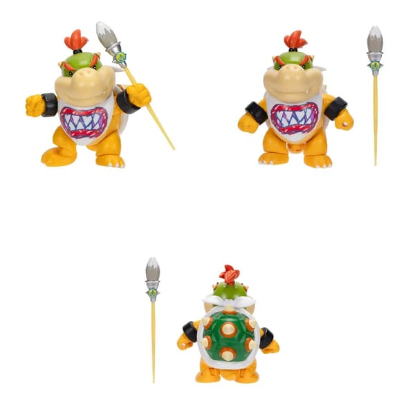 Super Mario Figur 10cm W50 Bowser Jr. with Paint Brush