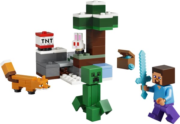 LEGO® Minecraft Steves taigaeventyr 21583