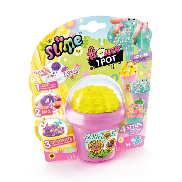 So Slime Flower Pot Sunflower