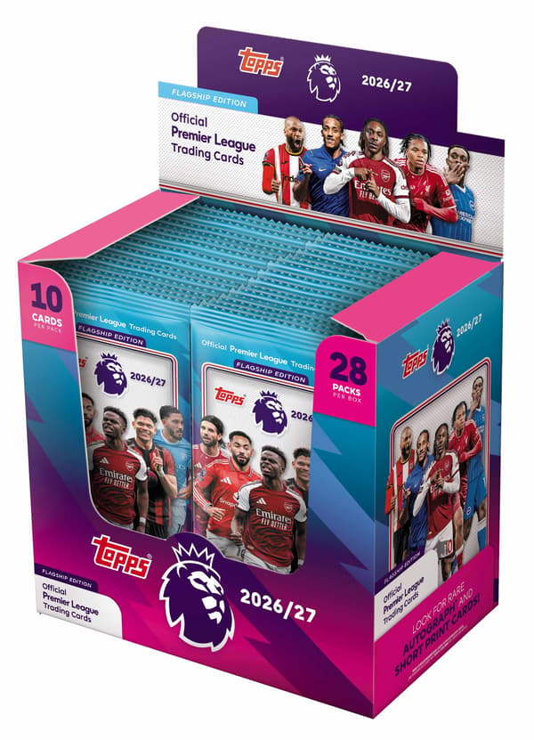 Topps Premier League 2026/27 Booster Hel Box 28 paket