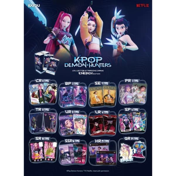 K-Pop Demon Hunters Samlarbilder Energy Edition