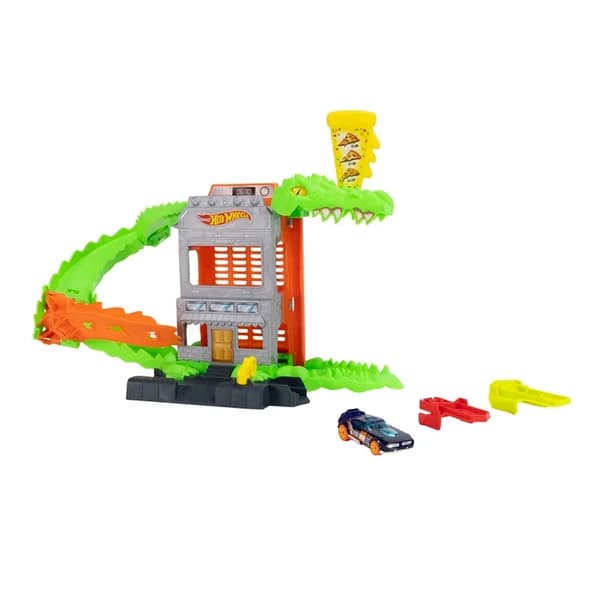 Hot Wheels City Croc Pizza Attack