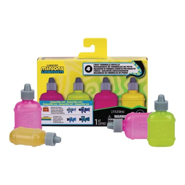 Minions Fart Blaster Refill 4-pack
