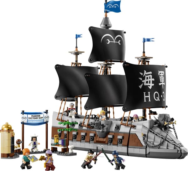 LEGO® One Piece Garps marinfartyg 75646