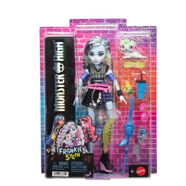 Monster High Docka Frankie Stein med tillbehör