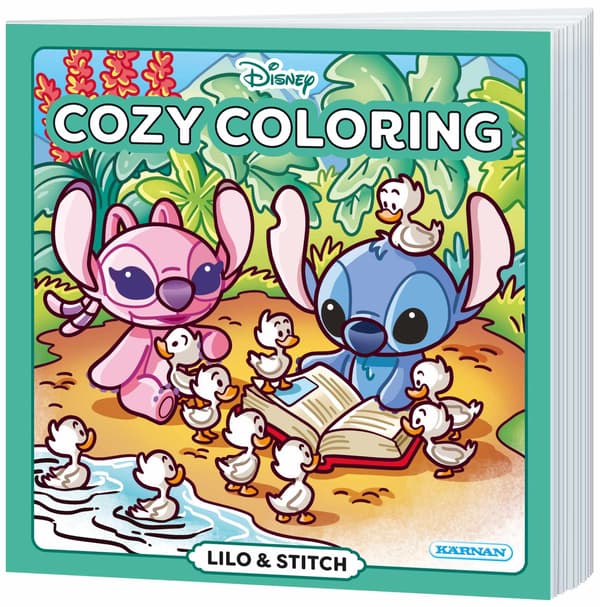 Lilo & Stitch Cozy Coloring Målarbok