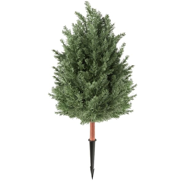 Tekotuijapensaat - Koristepensaat - 2 kpl - 91,4 cm - Maapiikit - Sisä- ja ulkokäyttöön - Vihreä