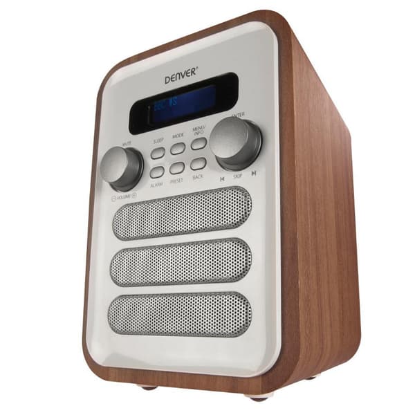 Denver DAB-48W DAB-radio, vit
