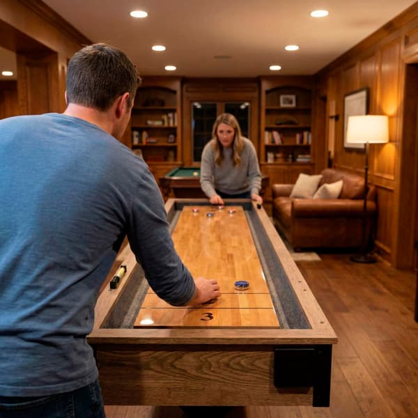 Nordcore 2-IN-1 Shuffleboard 9`
