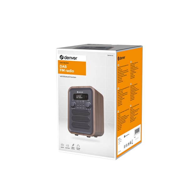 Denver DAB-48GR Radio Harmaa
