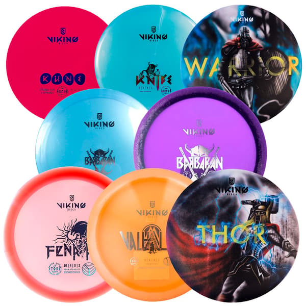 Viking Discs Mayhem — set med 8 skivor