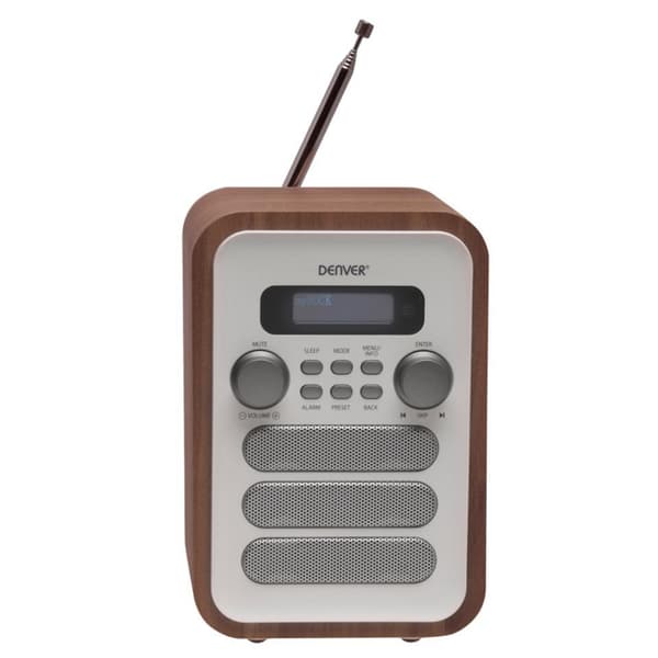 Denver DAB-48W DAB-radio, vit